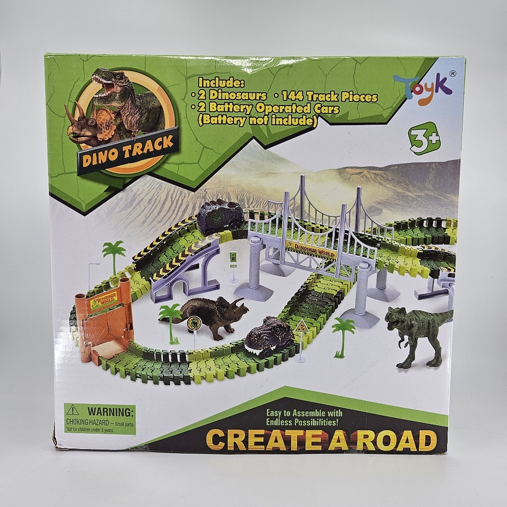 Toyk Dino Track Create A Road - New